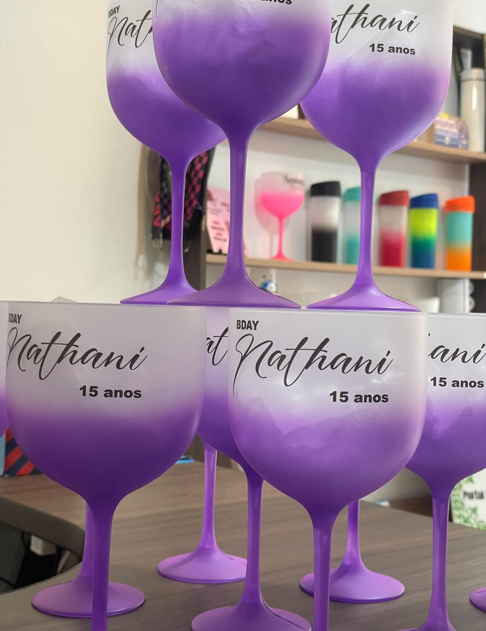 Taça de gin personalizada